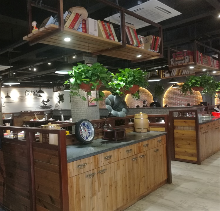 麻辣英雄火鍋店餐桌椅定做